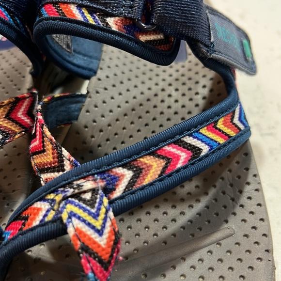 Skechers Women Reggae Zig Swag Outdoor Strappy  Sandals Size 10 - Picture 7 of 15